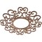 Ekena Millwork Reims Wood Fretwork Pierced Ceiling Medallion, Walnut, 18"OD x 6 7/8"ID x 1/4"T CMWP18X18X0250REWA - alternate 2
